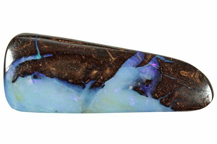 Galactic Boulder Opal Specimen - Queensland, Australia #314812